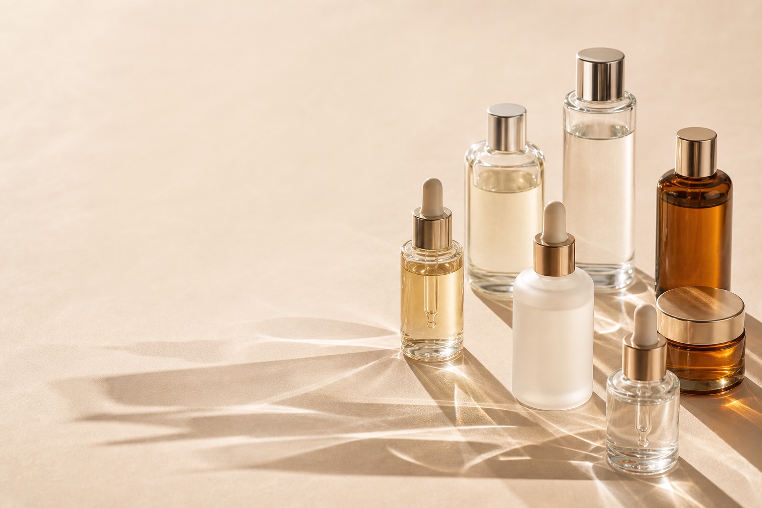 Food-grade certified glass and plastic packaging sourced by Vella
